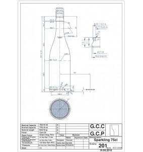 Sticla Sparkling 75cl.