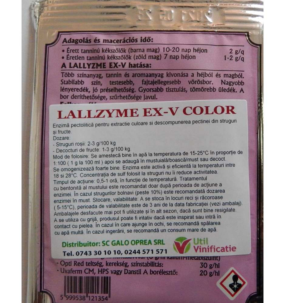 Enzima Culoare Lallzyme EX-V 10g