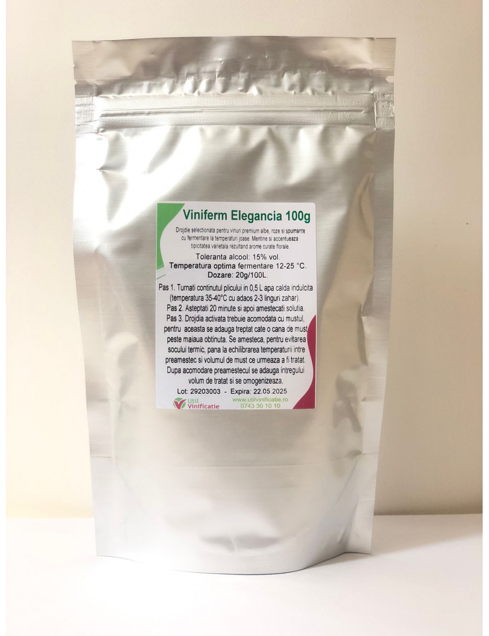 UtilVinificatie - Drojdie vinuri aromate Galoferm ELEGANCIA