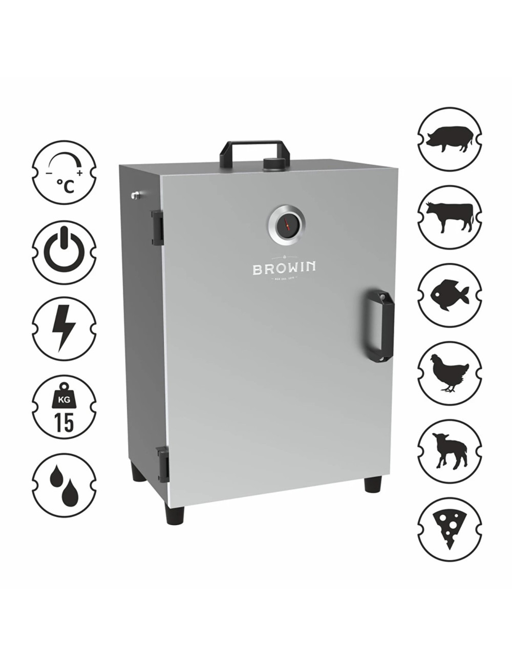 Afumatoare electrica cu generator fum