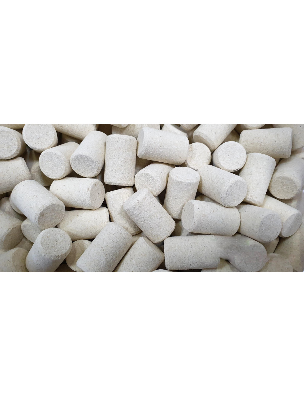 Dop pluta microaglomerata 38x23mm (100buc)